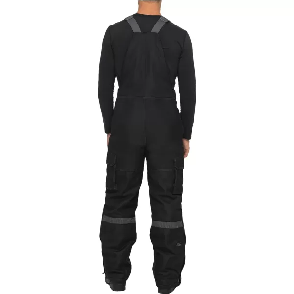 Arctix Mens Tundra Ballistic Bib Overalls With Added VisibilityBlack