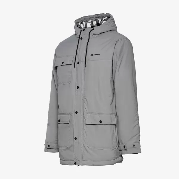 Arctix Mens Uphill Utility Filled Parker JacketGravel