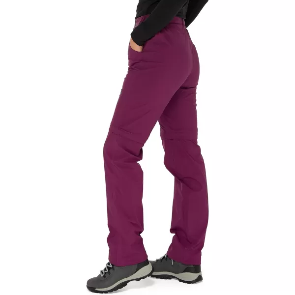 Arctix Womens Convertible Trail PantRegular Plum