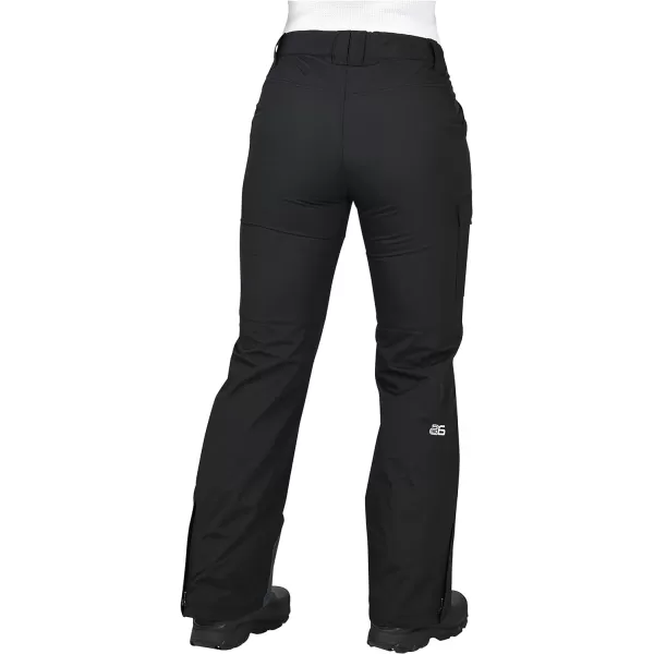 Arctix Womens Mountain Premium MeshLined Snowboard Cargo PantsBlack