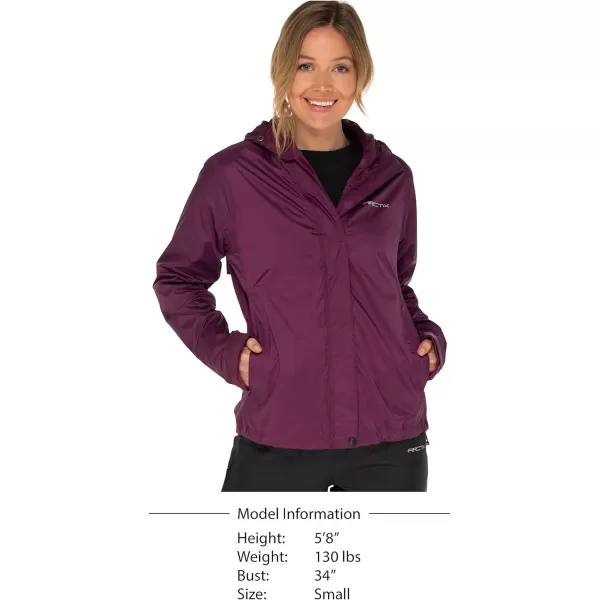 Arctix Womens River Rain JacketPlum