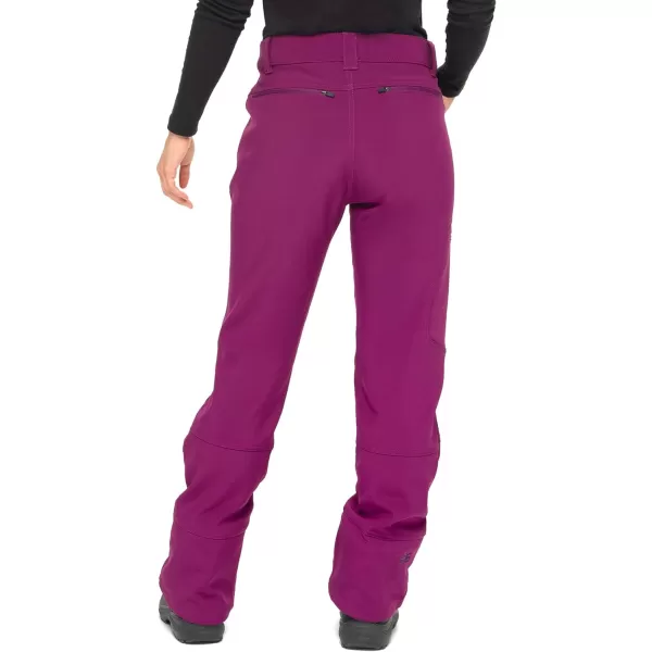 Arctix Womens Sarah FleeceLined Softshell PantsRegular Plum