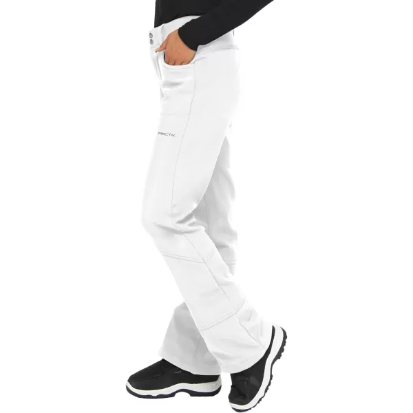 Arctix Womens Sarah FleeceLined Softshell PantsRegular White