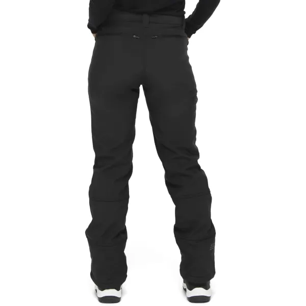 Arctix Womens Sarah FleeceLined Softshell PantsTall Black