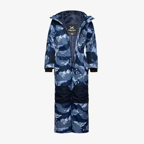 Arctix unisexchild Dancing Bear Insulated Snow SuitMountain Camo Blue