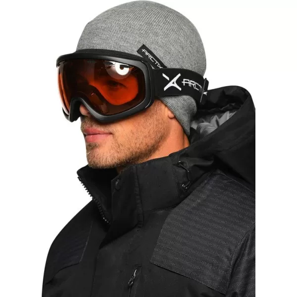 Arctix Adult Panorama Ski GogglesBlackOrange