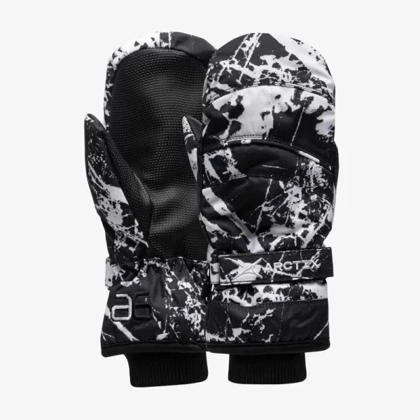 Arctix Kids Freestyle Insulated Ski MittensCracked Marble Black