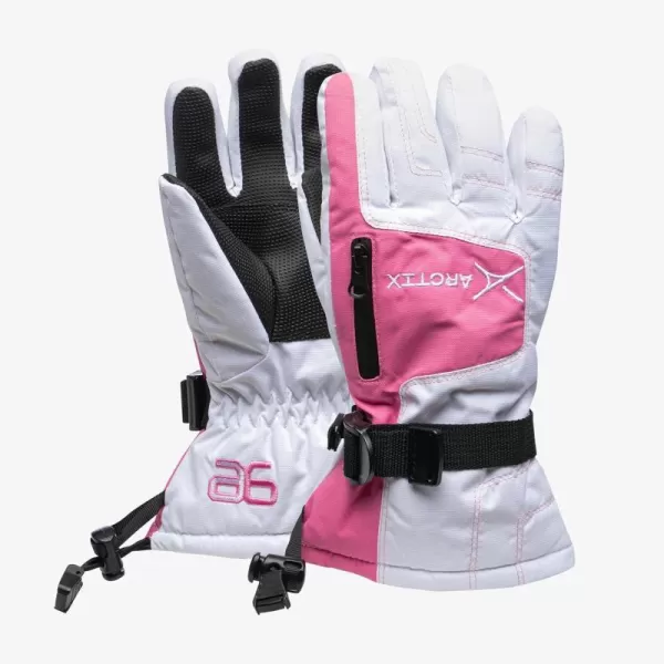 Arctix Kids Snowplow GlovesBlast Pink