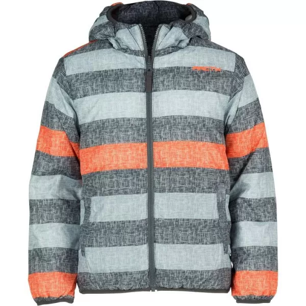 Arctix Kids Super Nova Reversible Insulated Lightweight and Warm JacketChambray Hunter Orange