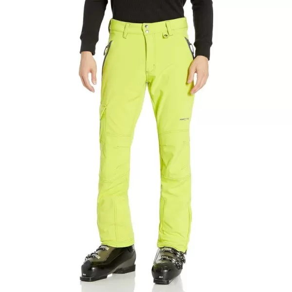 Arctix Mens Advantage Outdoor Quick Dry Fleece Lined Softshell PantsStandard Citronelle