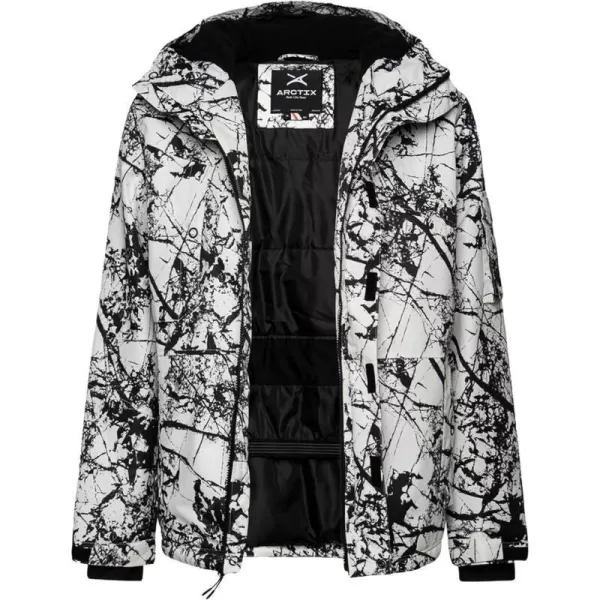 Arctix Mens Icecap JacketCracked Marble White