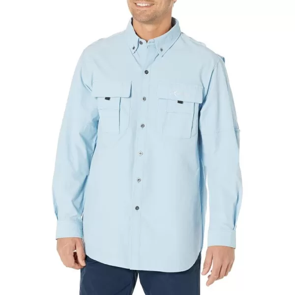 Arctix Mens Summit Long Sleeve Camp ShirtBlue Sky