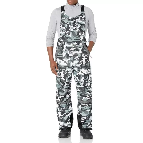 Arctix Mens Tundra Ballistic Bib Overalls With Added VisibilityA6 Camo Black