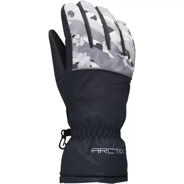 Arctix Womens Blitz GlovesLipstick Camo Gray