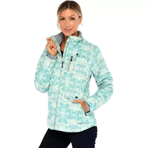 Arctix Womens Daybreak Insulated JacketSummit Print Island Blue