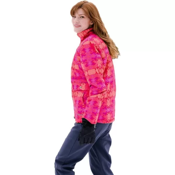 Arctix Womens Daybreak Insulated JacketSummit Print Red