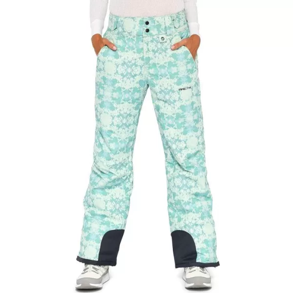 Arctix Womens Insulated Snow PantsSummit Print Island Blue