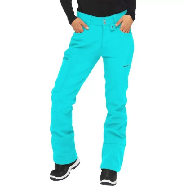 Arctix Womens Sarah FleeceLined Softshell PantsRegular Bluebird