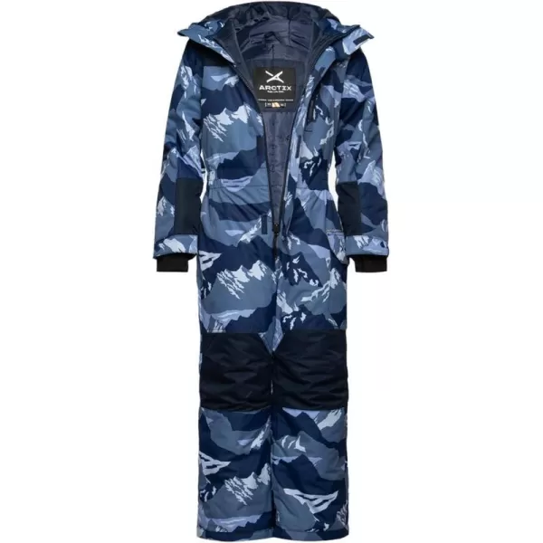 Arctix unisexchild Dancing Bear Insulated Snow SuitMountain Camo Blue