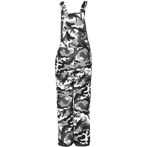 Arctix Kids Insulated Snow Bib OverallsA6 Camo Black