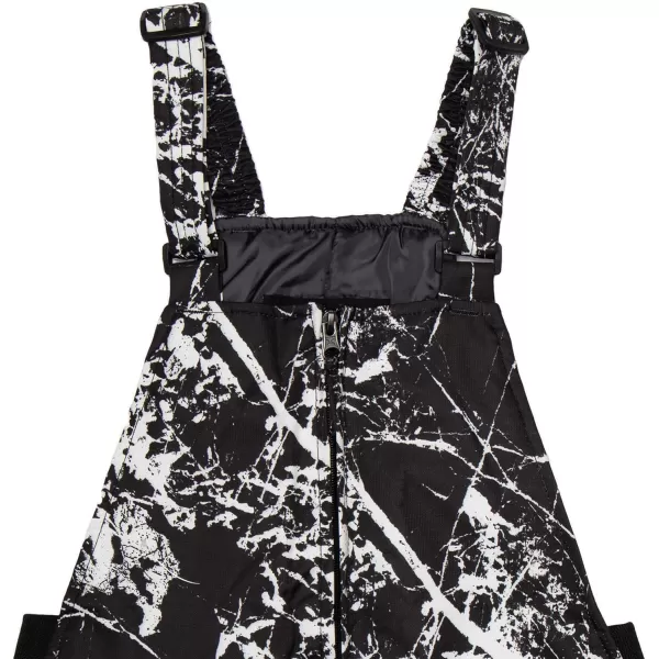 Arctix Kids Insulated Snow Bib OverallsCracked Marble Black