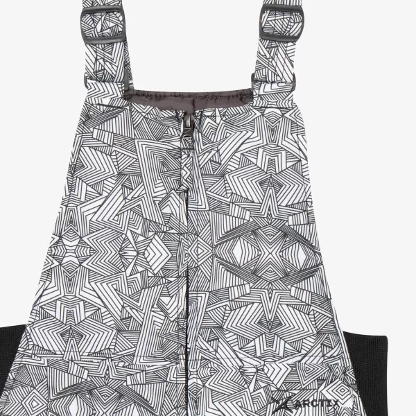 imageArctix InfantToddler Chest High Snow Bib OverallsDiamond Print White