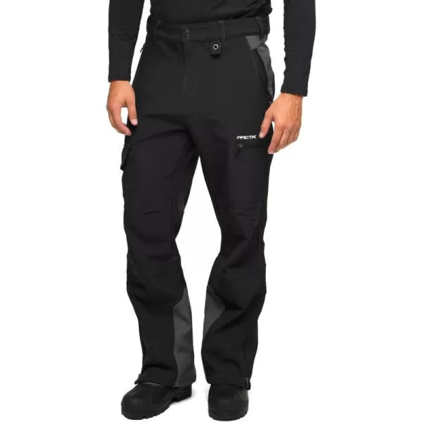 imageArctix Mens Advantage Outdoor Quick Dry Fleece Lined Softshell PantsJet Black