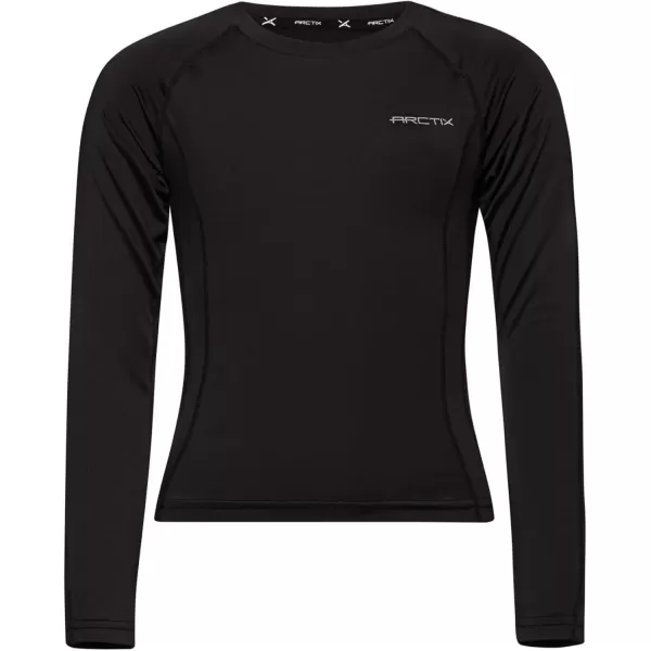 imageArctix Girls Power Base Layer Crewneck TopBlack