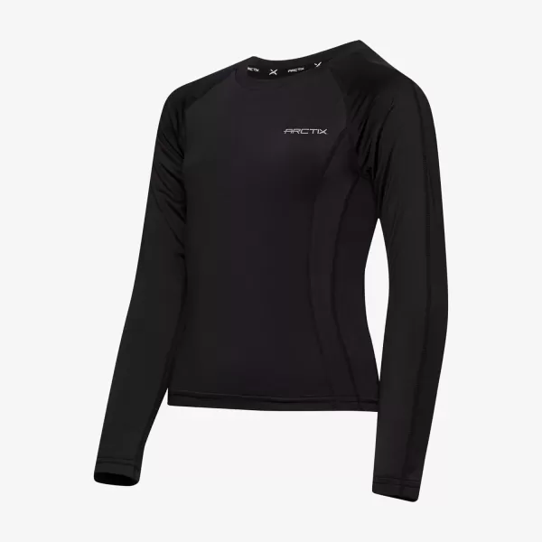 imageArctix Girls Power Base Layer Crewneck TopBlack