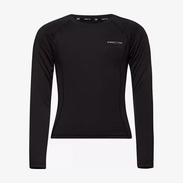 imageArctix Girls Power Base Layer Crewneck TopBlack