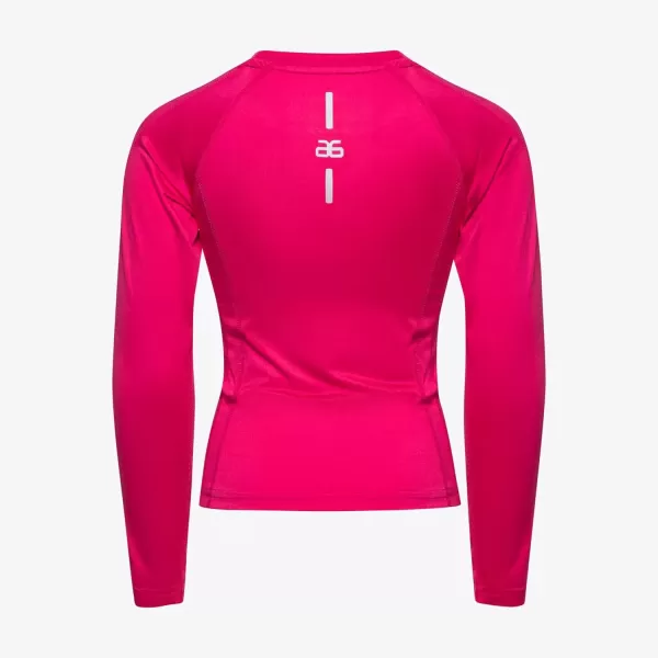 imageArctix Girls Power Base Layer Crewneck TopFuchsia