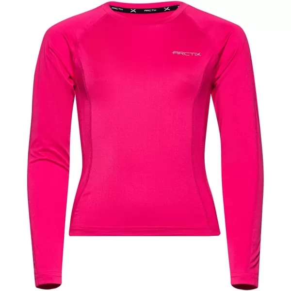 imageArctix Girls Power Base Layer Crewneck TopFuchsia