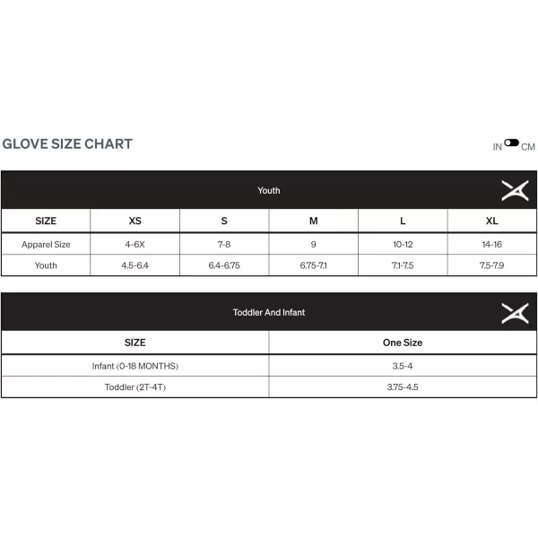 imageArctix Kids Whiteout Insulated Ski GlovesCharcoal