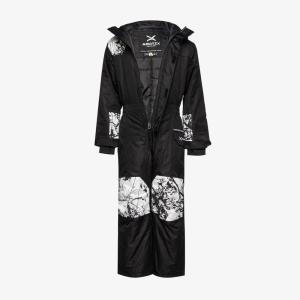 imageArctix Kids Dancing Bear Insulated SnowsuitBlackCracked Marble Black