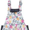 imageArctix Kids Insulated Snow Bib Overalls Letter Toss Pink Medium