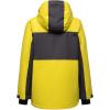 imageArctix Kids Insulated Quilted Lining MultiZipper Cold Weather Performance JacketVibrant Yellow