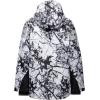 imageArctix Kids Insulated Quilted Lining with Reflective Print Cold Weather Peak Performance JacketCracked Marble White