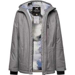 imageArctix Kids Insulated Printed Lining Cold Weather Everyday JacketGravel Heather