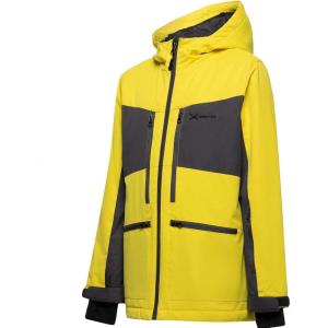 imageArctix Kids Insulated Quilted Lining MultiZipper Cold Weather Performance JacketVibrant Yellow