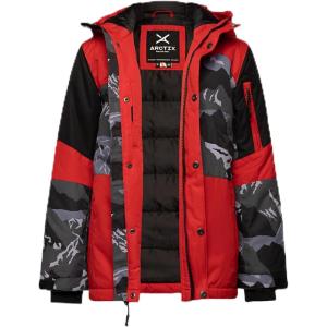imageKids Camo Spruce Insulated Winter JacketMountain Camo Black