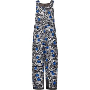 imageArctix unisexchild Chest High Snow Bib OverallsLetter Toss Print Blue