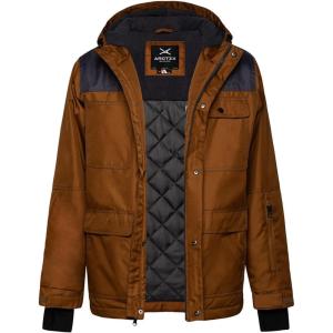imageArctix Mens Fleece Lined Insulated Reinforced Performance Cold Weather Outdoor JacketCappuccino
