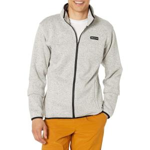 imageMens Sweater Fleece Trek JacketPewter Melange