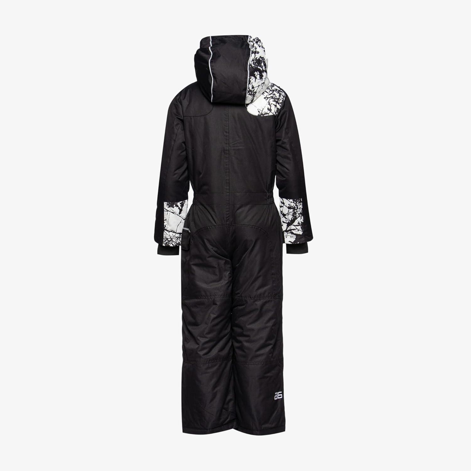 imageArctix Kids Dancing Bear Insulated Snow SuitBlackCracked Marble Black