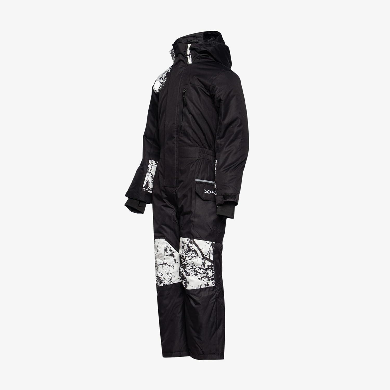 imageArctix Kids Dancing Bear Insulated Snow SuitBlackCracked Marble Black