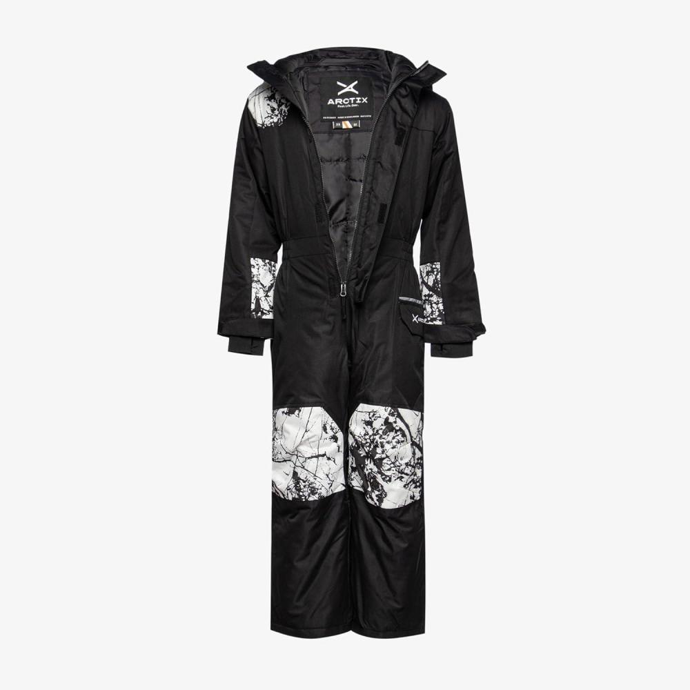 imageArctix Kids Dancing Bear Insulated Snow SuitBlackCracked Marble Black