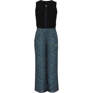 imageArctix Kids Limitless Fleece Top Bib OverallsArrowhead Royal BlueLime