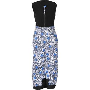 imageArctix Kids Limitless Fleece Top Bib OverallsLetter Toss Print Blue