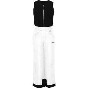 imageArctix Kids Limitless Fleece Top Bib OverallsWhite