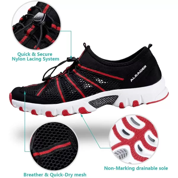 ALEADER Womens Water Hiking Shoe Breathable WetTraction GripALEADER Womens Water Hiking Shoe Breathable WetTraction Grip